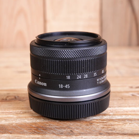 Used Canon RF-S 18-45mm F4.5-6.3 IS STM Lens