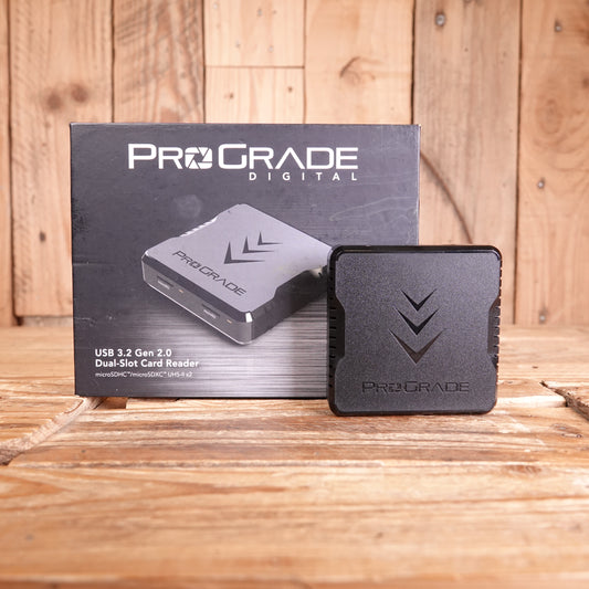 Used Prograde Digital USB 3.2 Gen 2 Dual-Slot Card Reader