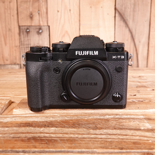 Used Fujifilm X-T3 Black Digital Camera Body