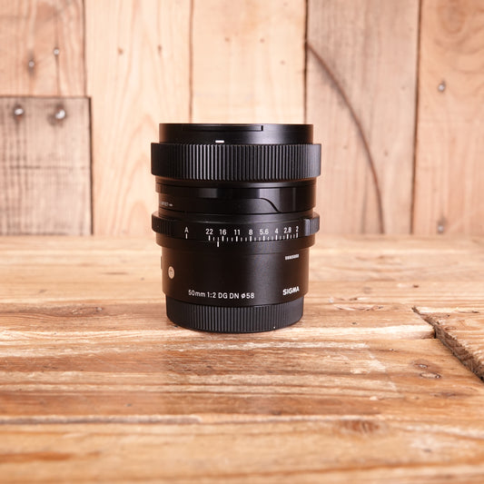 Used Sigma 50mm F2 DG DN Contemporary Sony E-mount Lens