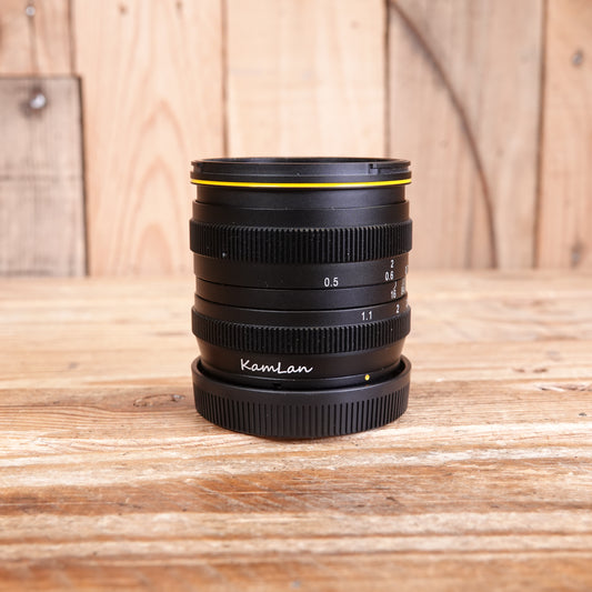 Used Kamlan 50mm f1.1 Lens - EOS M Mount