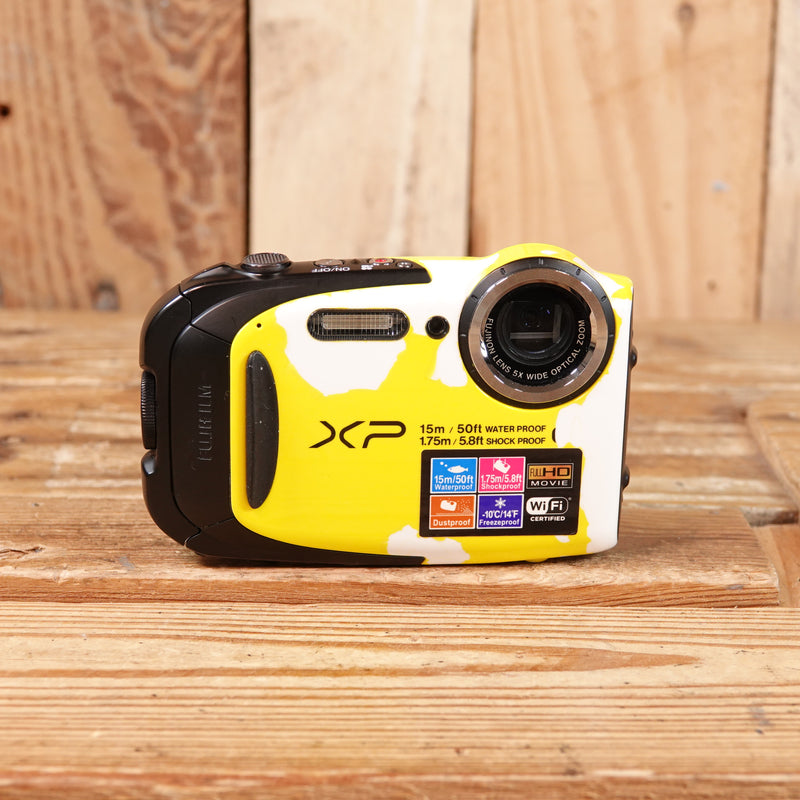 Used Fujifilm FinePix XP80 Yellow Compact Camera