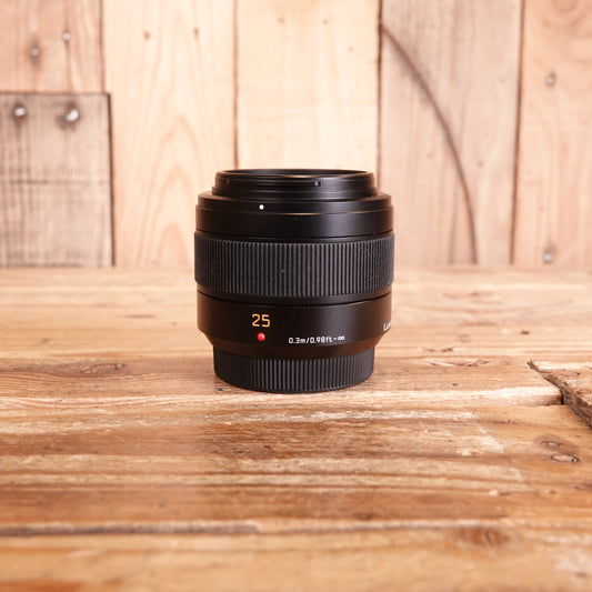 Used Panasonic 25mm F1.4 Mark II Summilux Asph Lens Micro Four Thirds