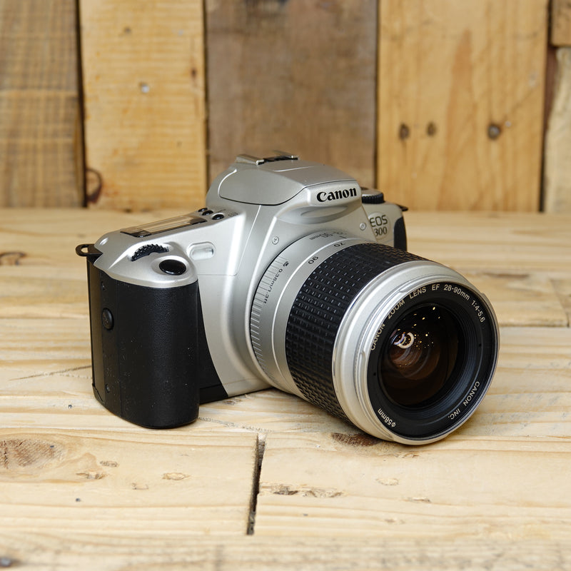 Used Canon EOS 300 35mm Film SLR Camera With 28-90mm Lens