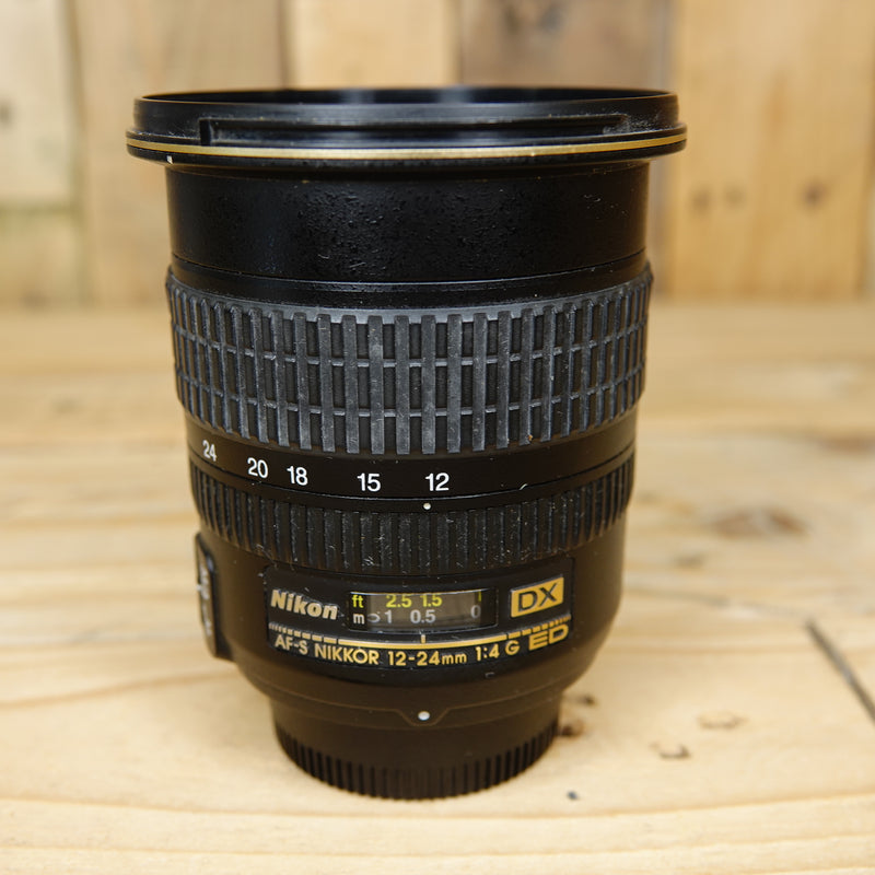 Used Nikon Nikkor AF-S DX 12-24mm f4 G ED Lens