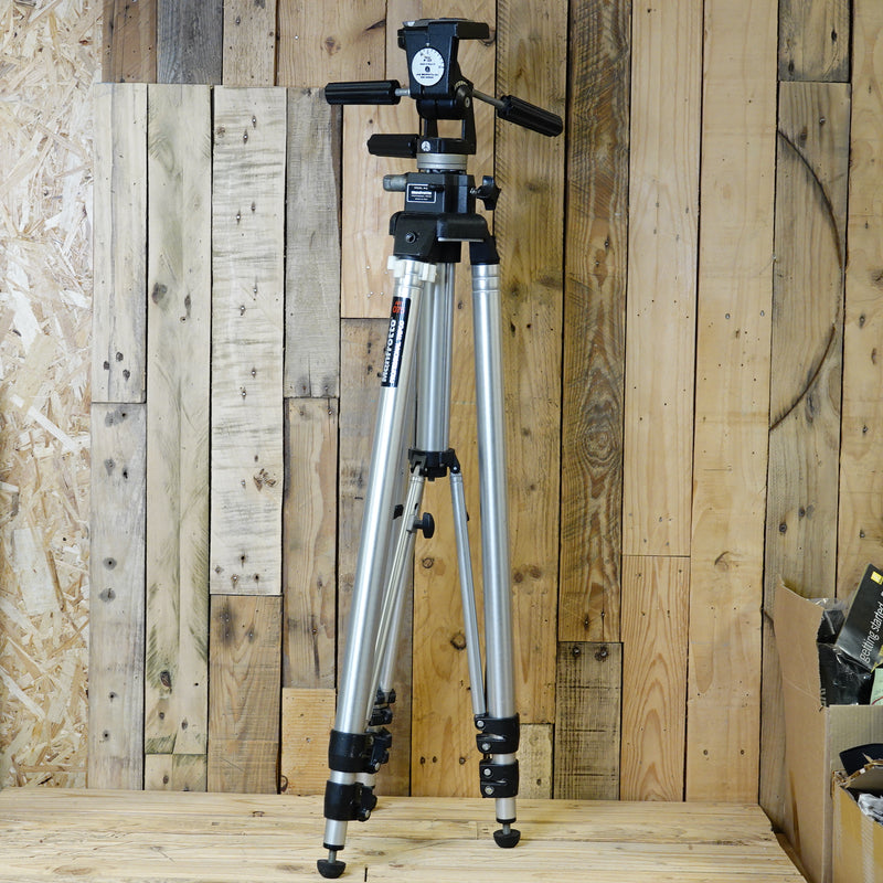 Used Manfrotto 075 Heavy-Duty Tripod Legs with 029 Head