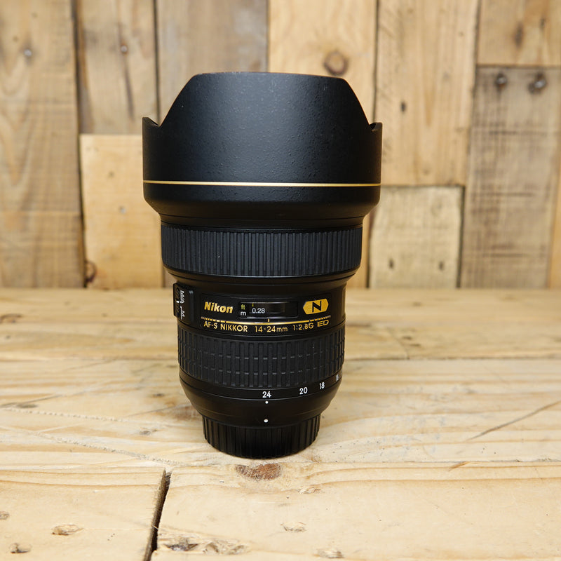 Used Nikon AF-S 14-24mm F2.8 G ED Lens