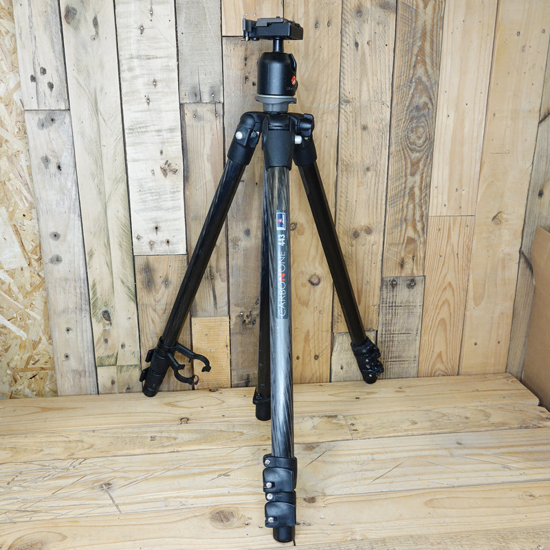 Used Manfrotto Carbon One 443 Tripod with Manfrotto 486RC2 Tripod Head