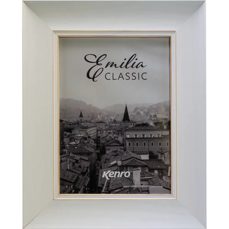 Kenro Emilia Classic 7x5 Photo Frame - White