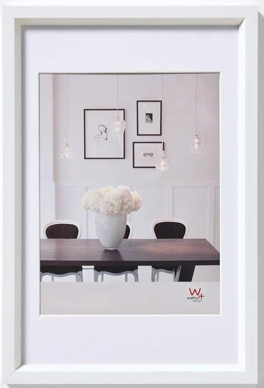 Walther Steel Style Photo Frame White 24x20 Inch