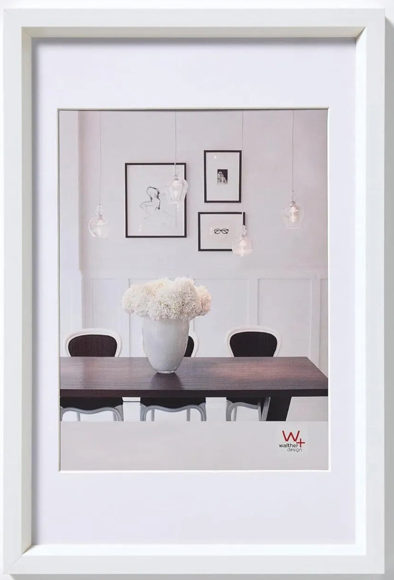 Walther Steel Style Photo Frame White 24x20 Inch