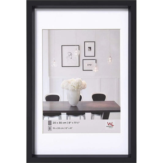 Walther Steel Style Photo Frame Black 28x20 Inch