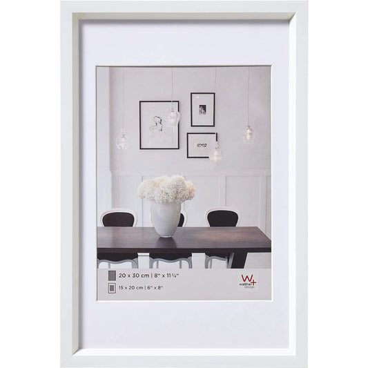 Walther Steel Style Photo Frame White 28x20 Inch