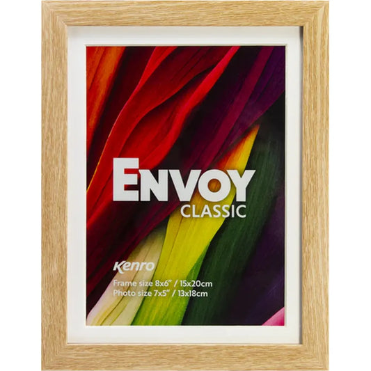 Kenro Envoy Classic Photo Frame A2 with A3 Mat - Natural