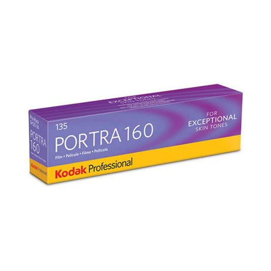 Kodak Professional Portra 160 ISO 36 Exp 35mm Colour Print Film - 5 Pack - Expired