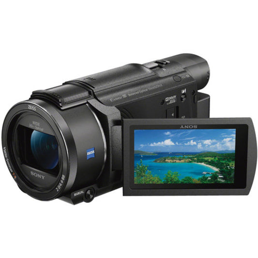 Ex-Demo Sony AX53 4K Exmor R CMOS Sensor 20x Zoom Camcorder