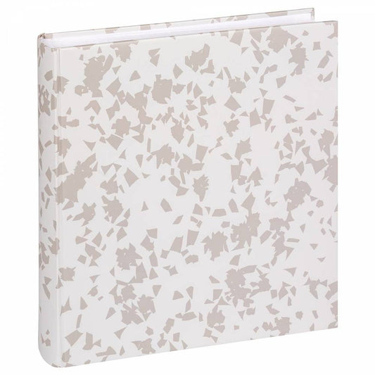 Walther Terrazzo Stone Grey Traditional Photo Album - 60 Sides