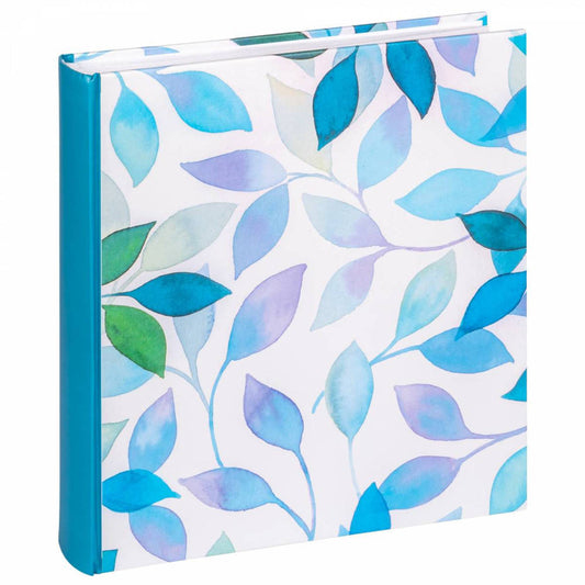 Walther Season Blue Leaves Traditional Photo Album | 100 Sides