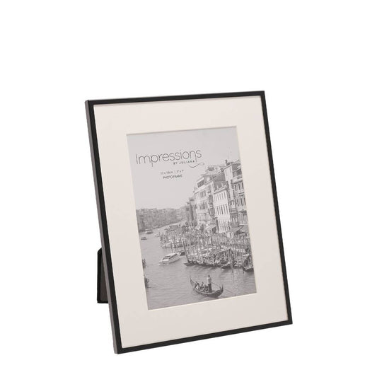 Impressions Matt Black Photo Frame 7x5