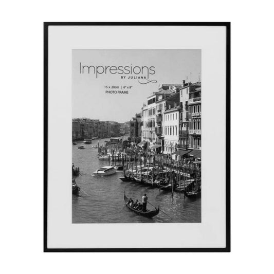 Impressions By Julianna Matt Black 8x6 Photo Frame Image 1