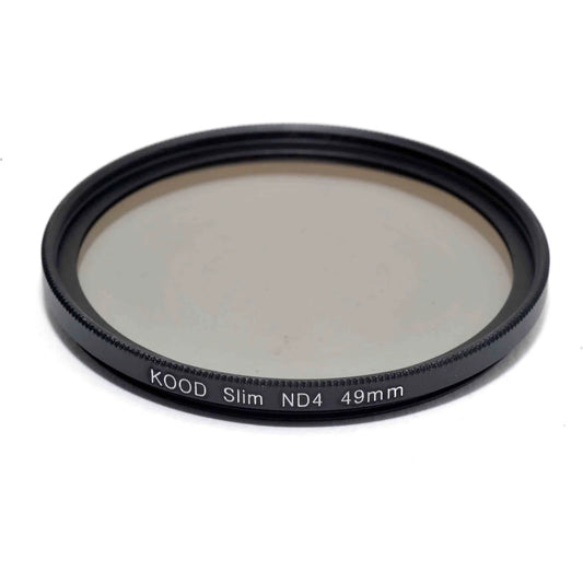 Kood ND4 Neutral Density filter 49mm (2 Stop)