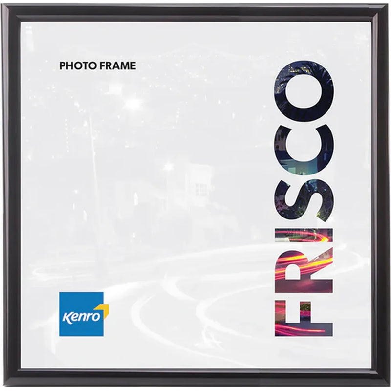 Kenro Frisco 4x4 Photo Frame - Black