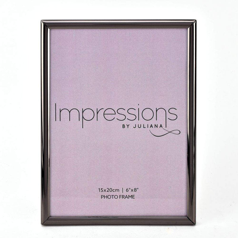 Impressions Thin Profile Pewter Finish Frames 8x6 Inch Image 2