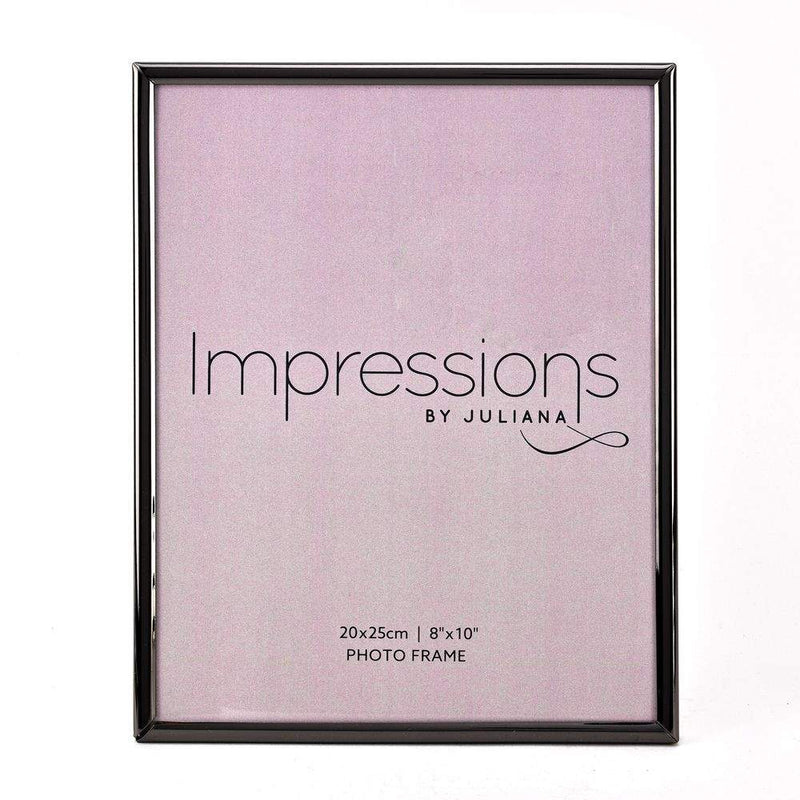 Impressions Thin Profile Pewter Finish Frames 10x8 Inch Image 2