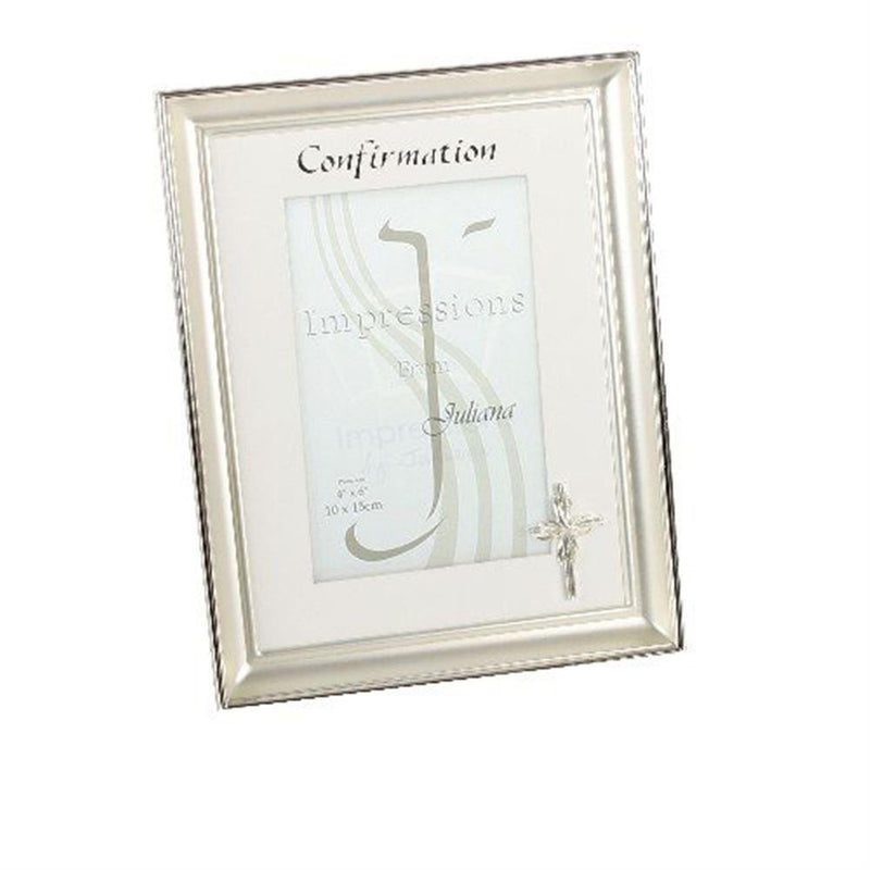 Juliana Silver Plated Confirmation 6x4 Photo Frame Image 1