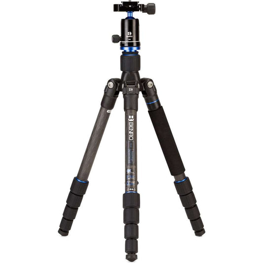 Benro FTA19CV0 Travel Angel Tripod Kit Carbon Fibre 5 Section Series 1 Image 1