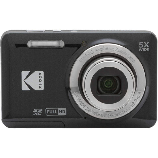 Kodak Pixpro FZ55 Digital Camera - Black Image 1