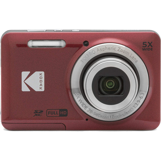 Kodak Pixpro FZ55 Digital Camera - Red Image 1