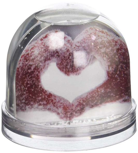 Walther Photo Snow Globe | 8cm Tall | White Snow Image 1