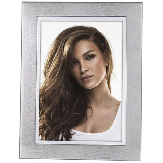 Wells 8x6 Silver Photo Frame