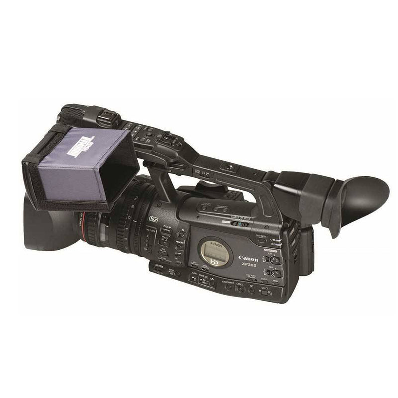 Hoodman HD Camcorder Hood - Fits 4" HD LCD Screens Image 1