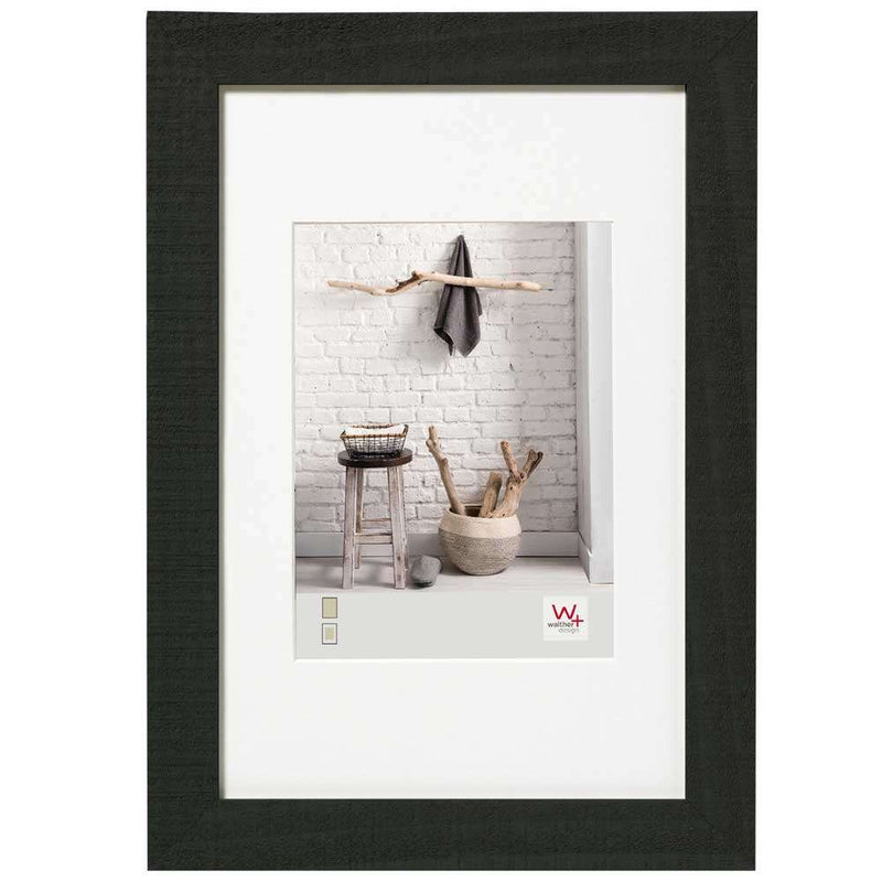 Walther Home Wooden Picture Frame - 15.75x11.75 inch - (Insert 10.75x8 inch) Black Image 1