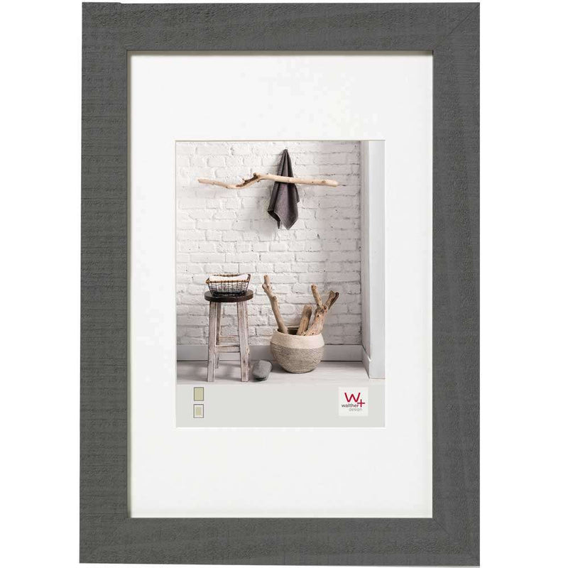 Walther Home Wooden Picture Frame - 15.75x11.75 inch - (Insert 10.75x8 inch) Grey Image 1