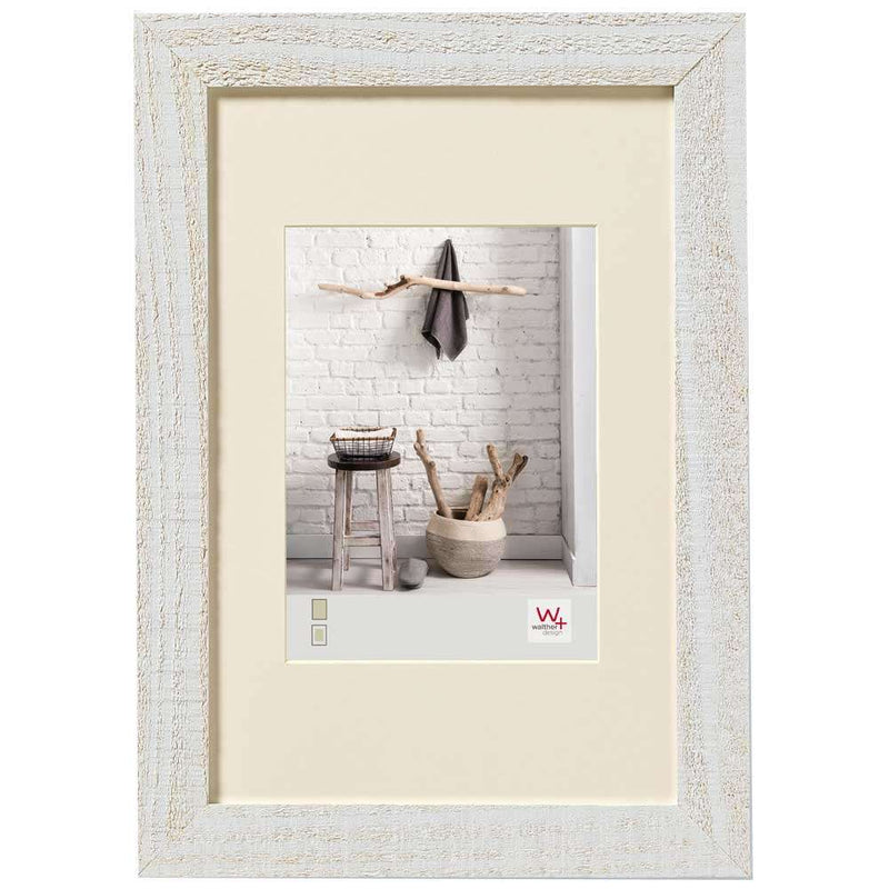 Walther Home Wooden Picture Frame - 15.75x11.75 inch - (Insert 10.75x8 inch) Polar White Image 1