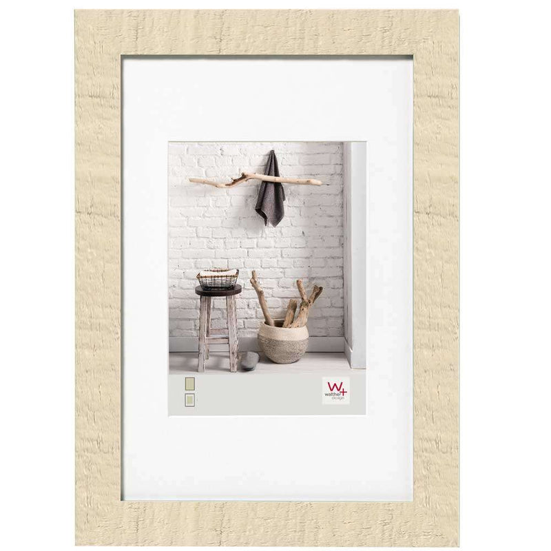 Walther Home Wooden Picture Frame - 15.75x11.75 inch - (Insert 10.75x8 inch) Cream White Image 1