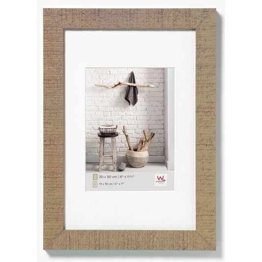 Walther Home Wooden Picture Frame - 17.75x11.75 inch - (Insert 11.75x8 inch) Beige Brown