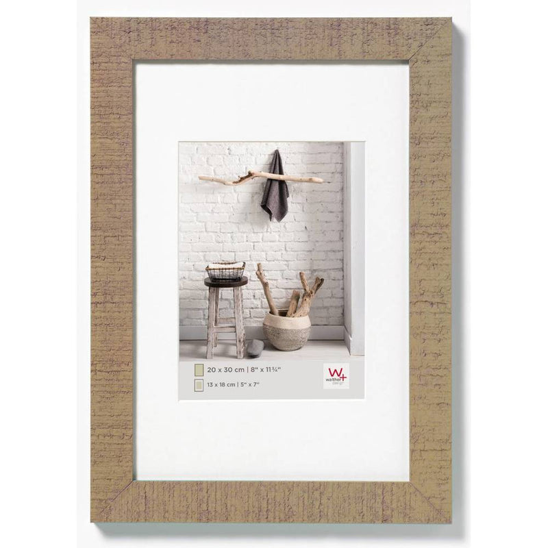 Walther Home Wooden Picture Frame - 17.75x11.75 inch - (Insert 11.75x8 inch) Beige Brown Image 1