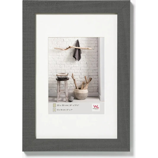 Grey A4 Wooden Picture Frame - Walther Home