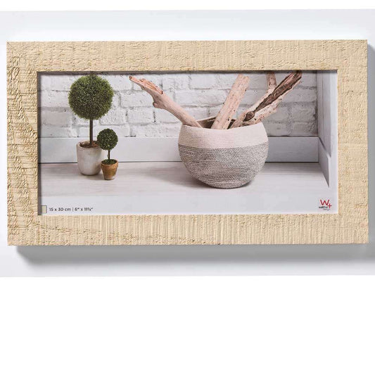 Walther Home Wooden Picture Frame - 11.75x6 inch - (No Insert) Cream White