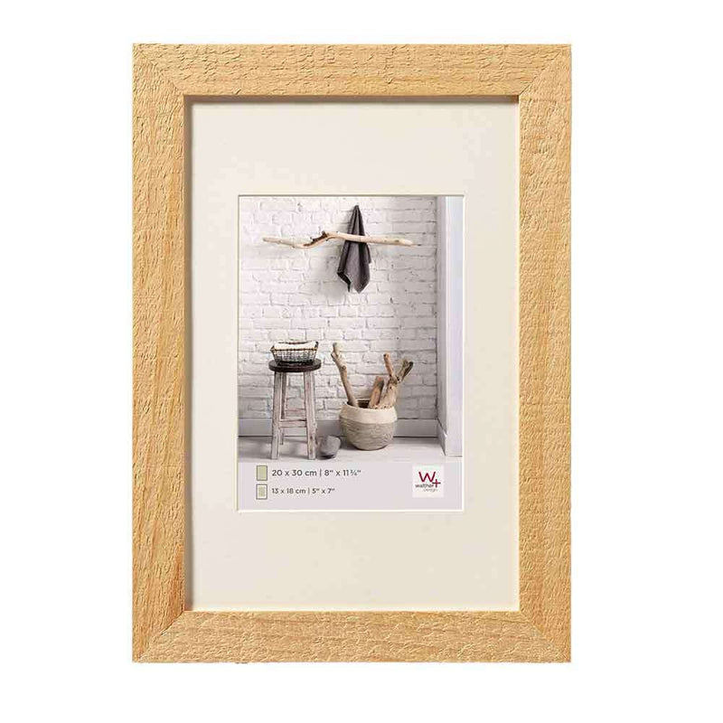 Walther Home Wooden Picture Frame - 7x5 inch - (Insert 5x3.5 inch) Nature Image 1