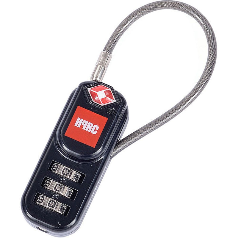 HPRC 3 Dial TSA Combination Lock with Flexible Easy Cable Image 1