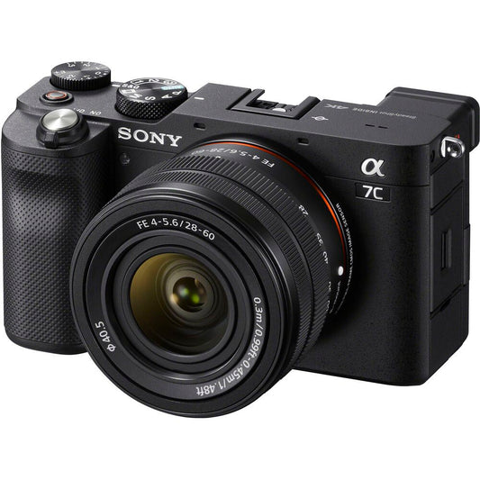 Sony A7C Camera with FE 28-60mm Lens - Black