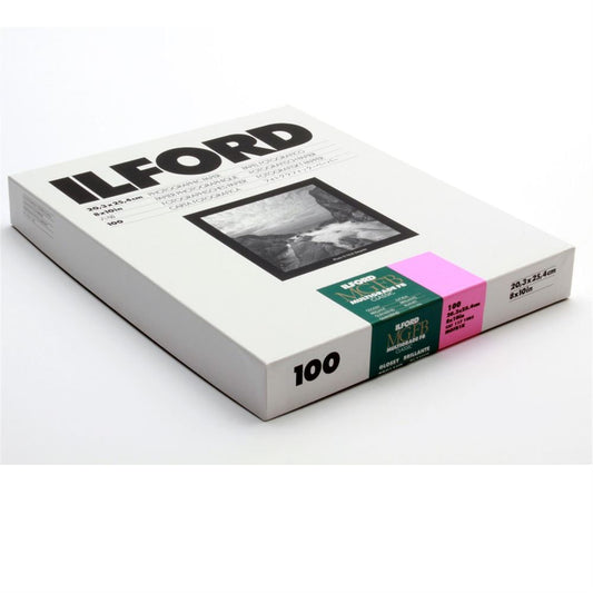 Ilford Multigrade Fibre Base 10x8 Gloss Paper - 100 Sheets Image 1