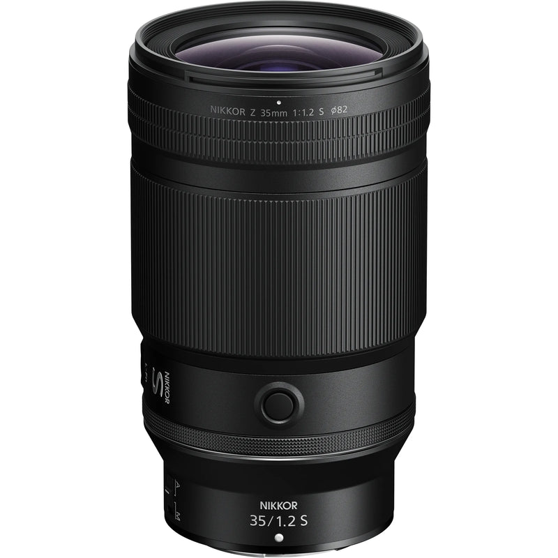 Nikon Z 35mm F1.2 Lens front tilted