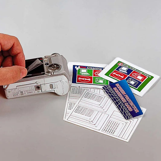 Kaiser LCD Screen Protective Foil - Three Sheets - 10 x 8cm