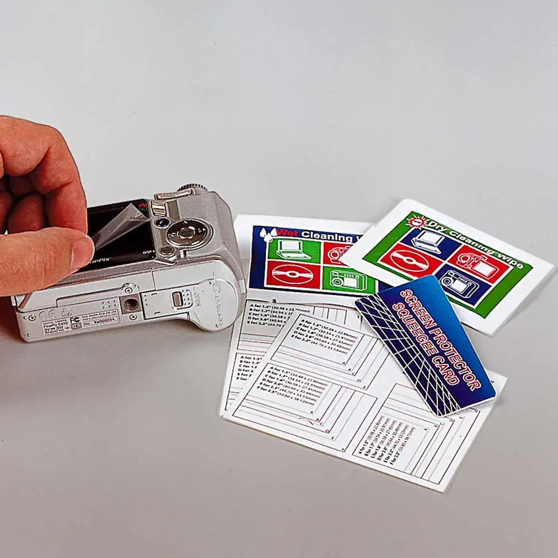 Kaiser LCD Screen Protective Foil - Three Sheets - 10 x 8cm